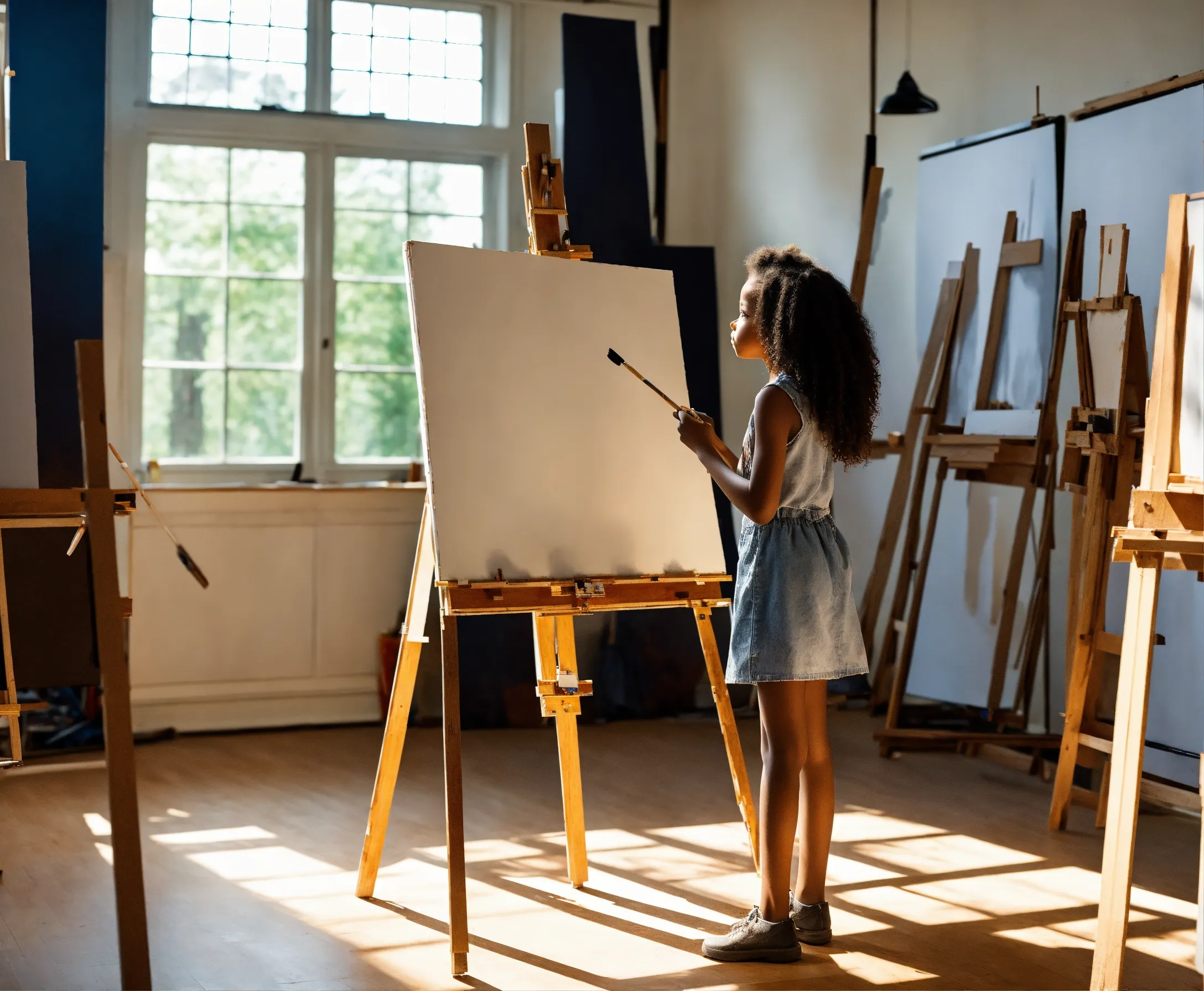 Natural art materials workshop